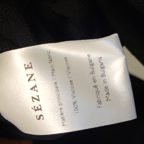 Sezane Emilie black jumpsuit - Picture 10 of 11